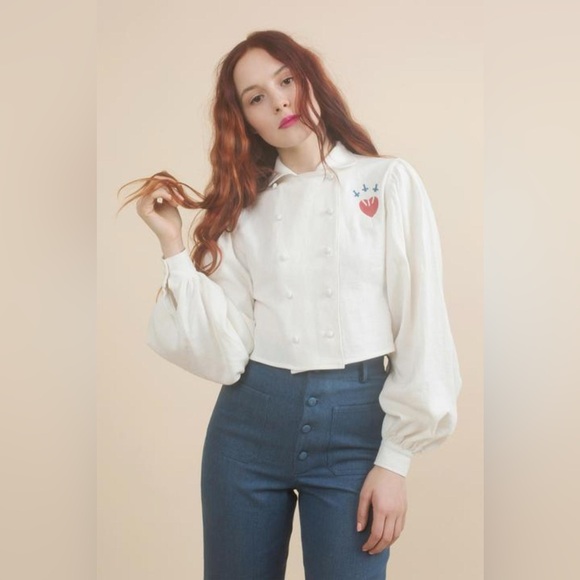 Samantha Pleet pastry blouse size large - Picture 11 of 16